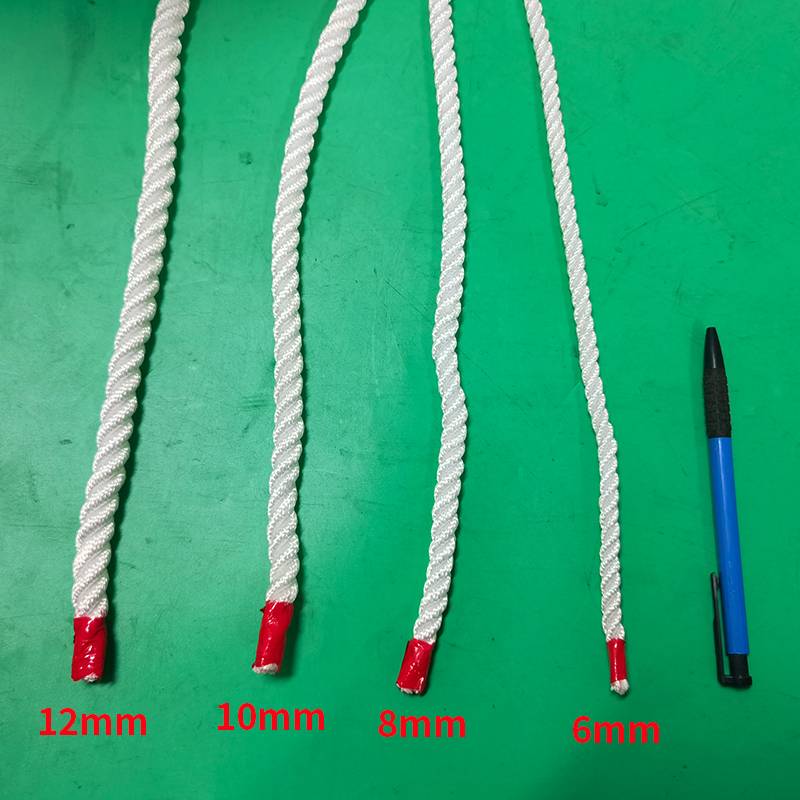 hands on the rope, 8mm thick